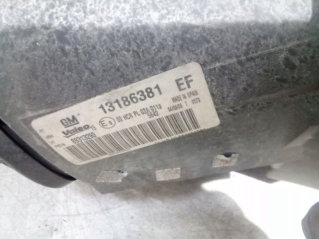 Opel Corsa D light left front front 13186381