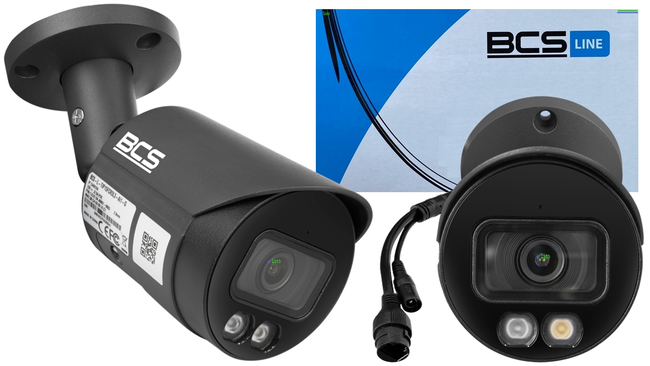 Kamera Ip BCS-L-TIP16FCR3L3-Ai1-G 6MPx; 2,8mm; NightColor