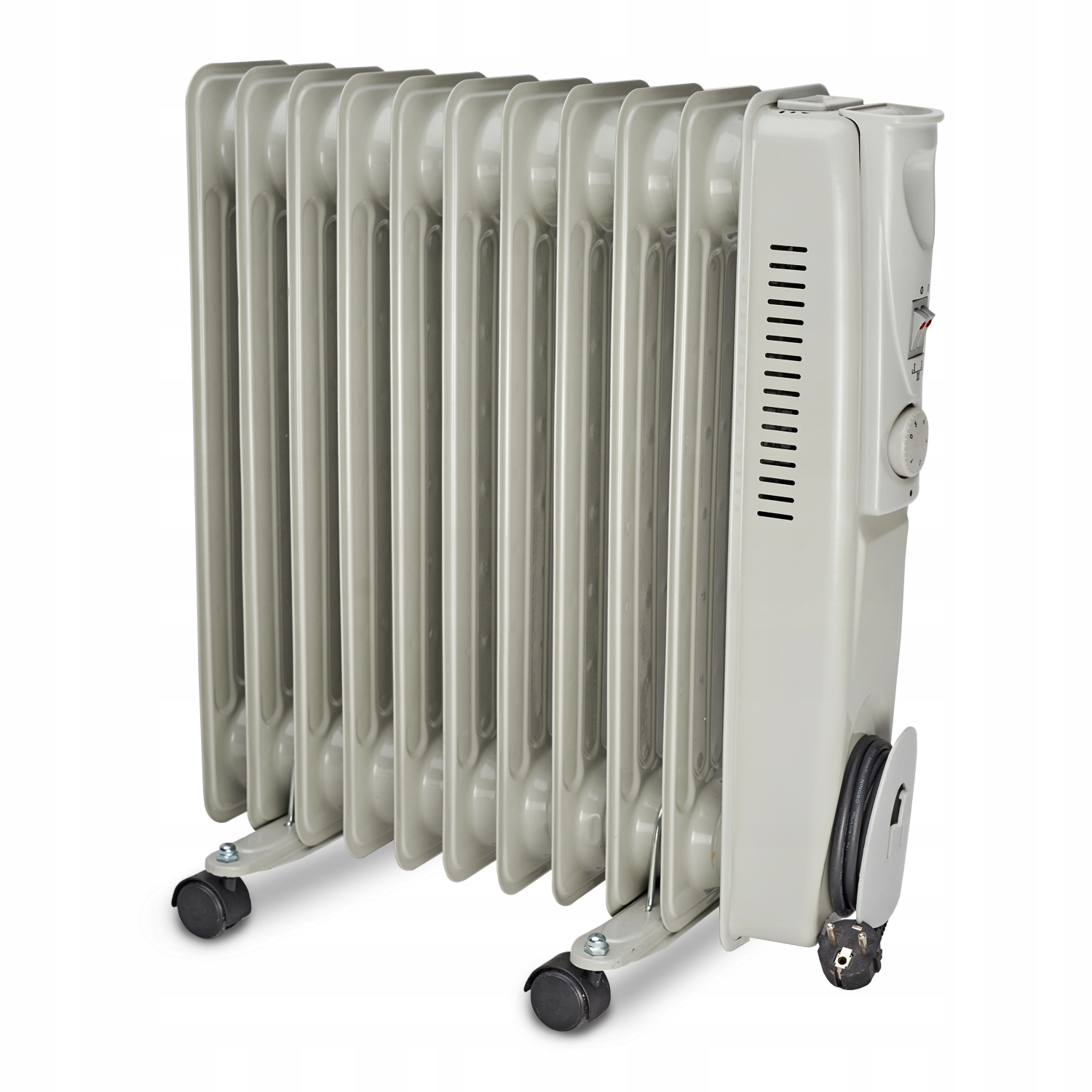Olejový elektrický radiátor termostat 11 rebier energeticky úsporný 2500W Yugo