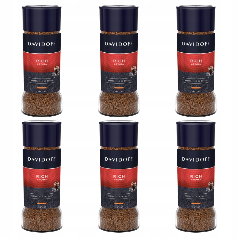 Kawa Davidoff Rich Aroma 100g rozpuszczalna X6