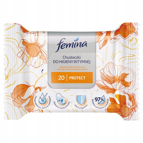 

Chusteczki do higieny intymnej Femina 20 szt.