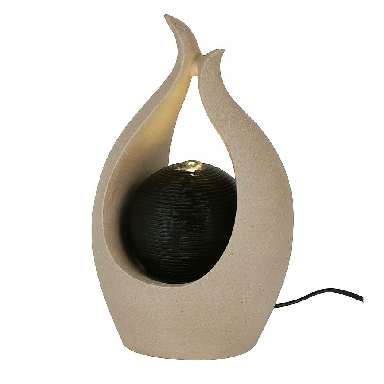 Záhradná Fontána Dekoratívna Led Domáca Ozdoba S Podsvietením A Osvetlením