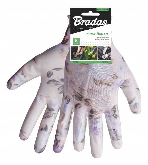 RĘKAWICE RĘKAWICZKI ROBOCZE r.6 OCHRONNE RWNF6 Marka Bradas