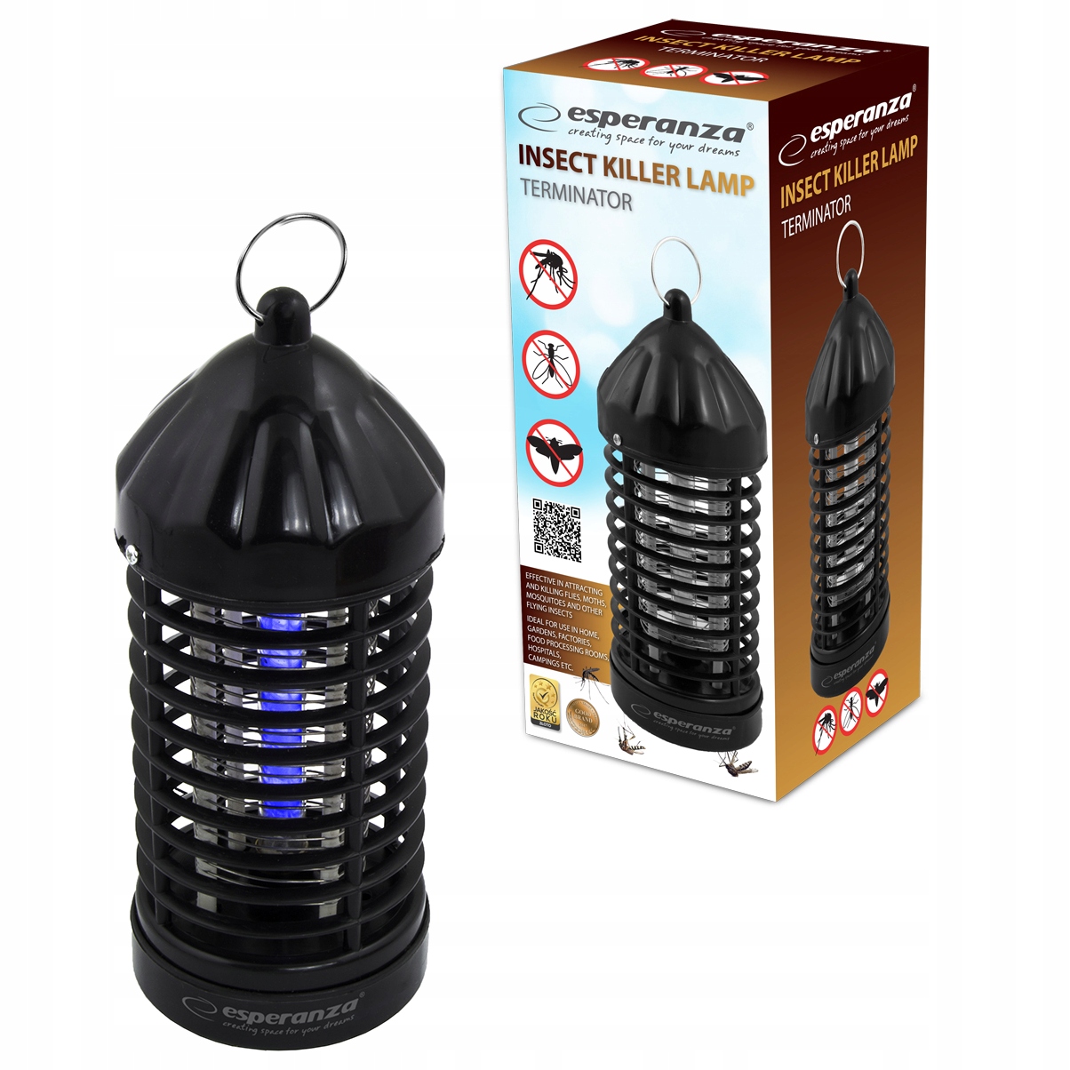 

Esperanza Lampa Owadobójcza Na Komary Muchy Owady