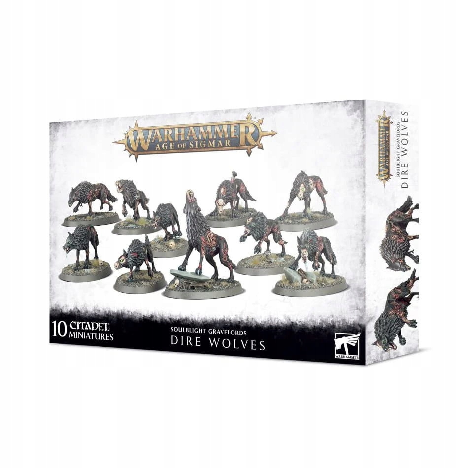 Dire Wolves Soulblight Gravelords, Warhammer Age of Sigmar