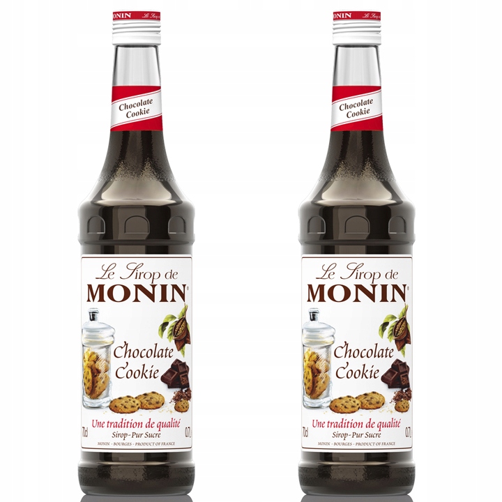2x Syrop smakowy Monin Chocolate Cookie Czekoladowo Ciasteczkowy 700 ml