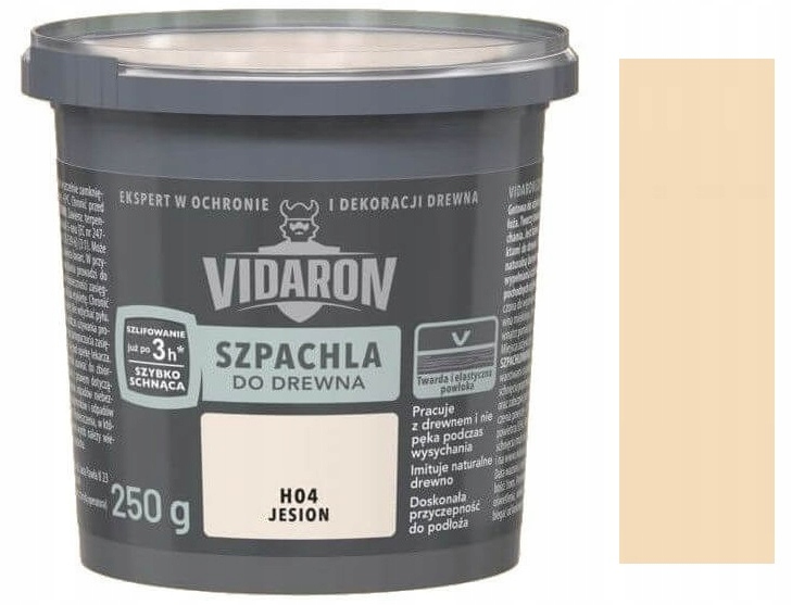 

Vidaron Szpachla Do Drewna Jesion H04 250G