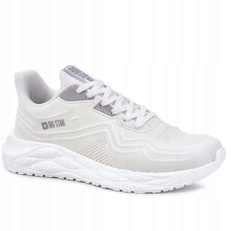 Lehké Sportovní Boty Big Star KK174017 Bílé 44