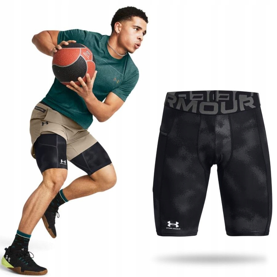 Spodenki Męskie Under Armour Krótkie Dresowe Sportowe Legginsy Treningowe