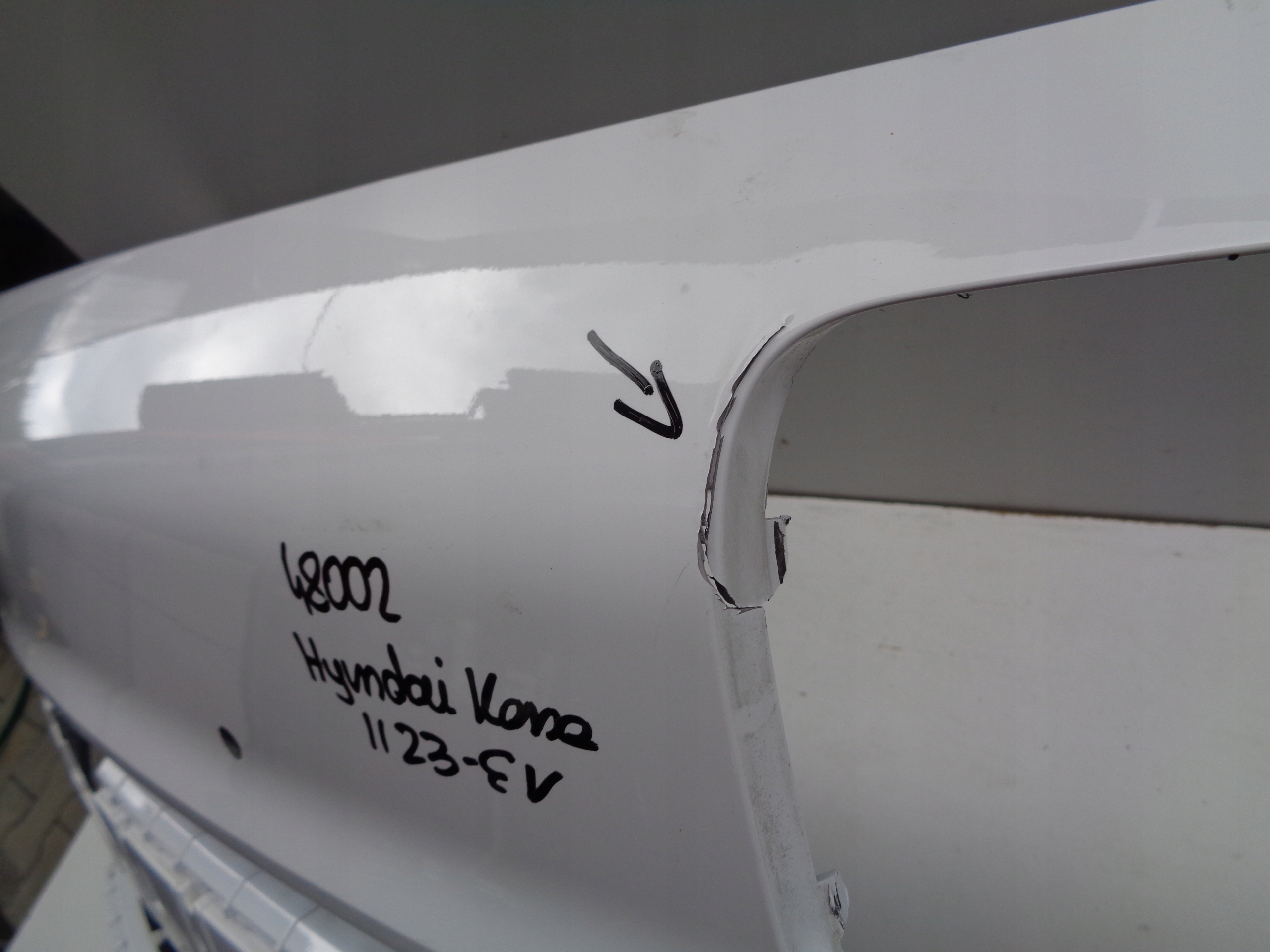 front bumper HYUNDAI KONA II 23- EV ELEKTRYK NR 48002