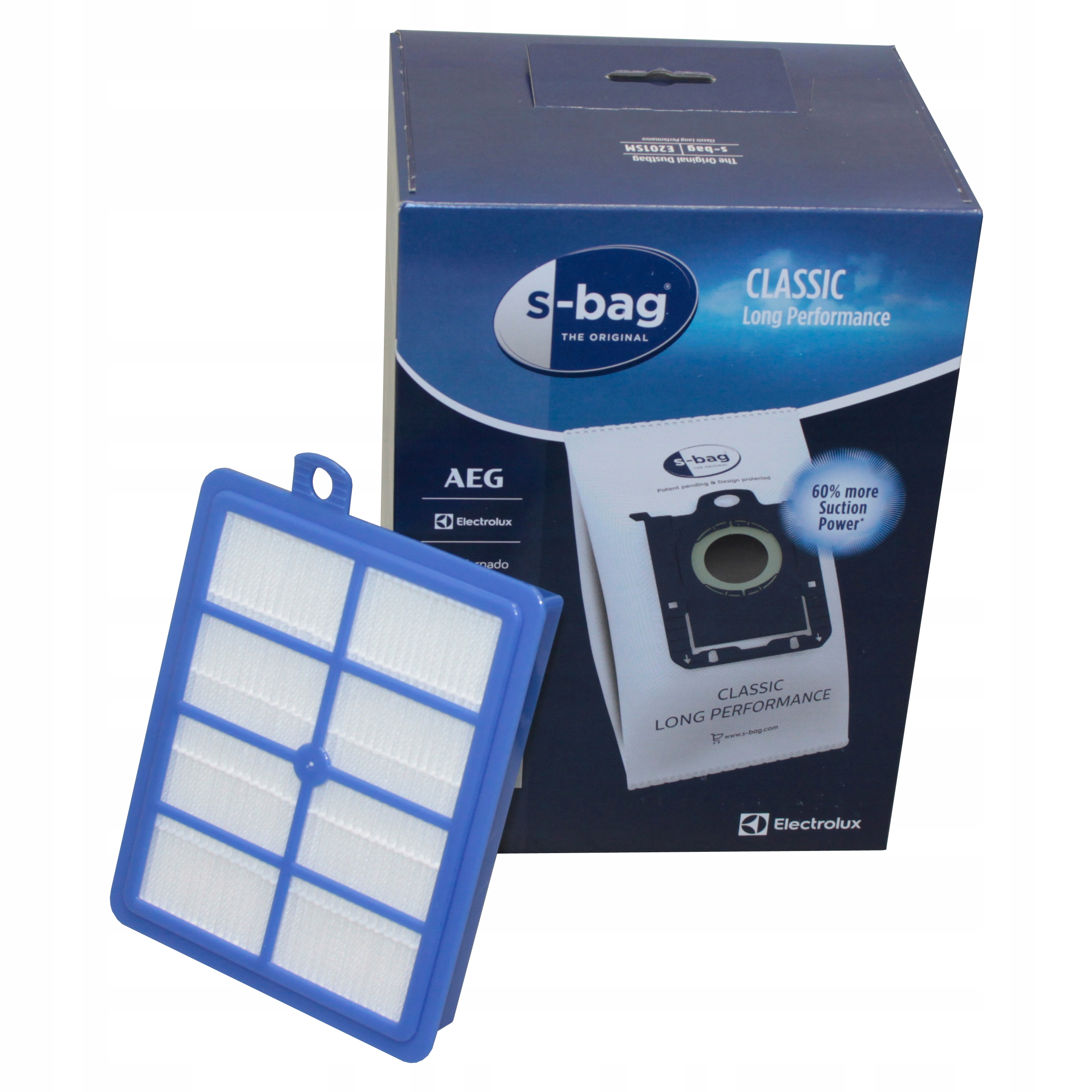 WORKI ODKURZACZA ELEKTROLUX SBAG ORIGINAL + FILTR Model S-BAG, Classic Long Performance