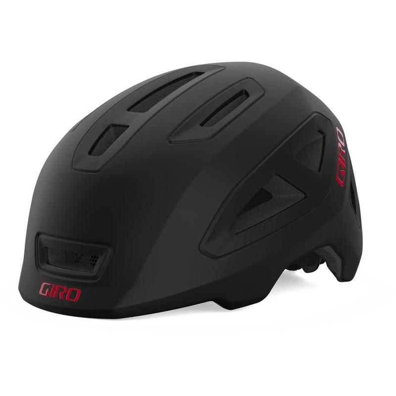 Giro Přilba Scamp II černá-červená mat Xs (45-49 cm)