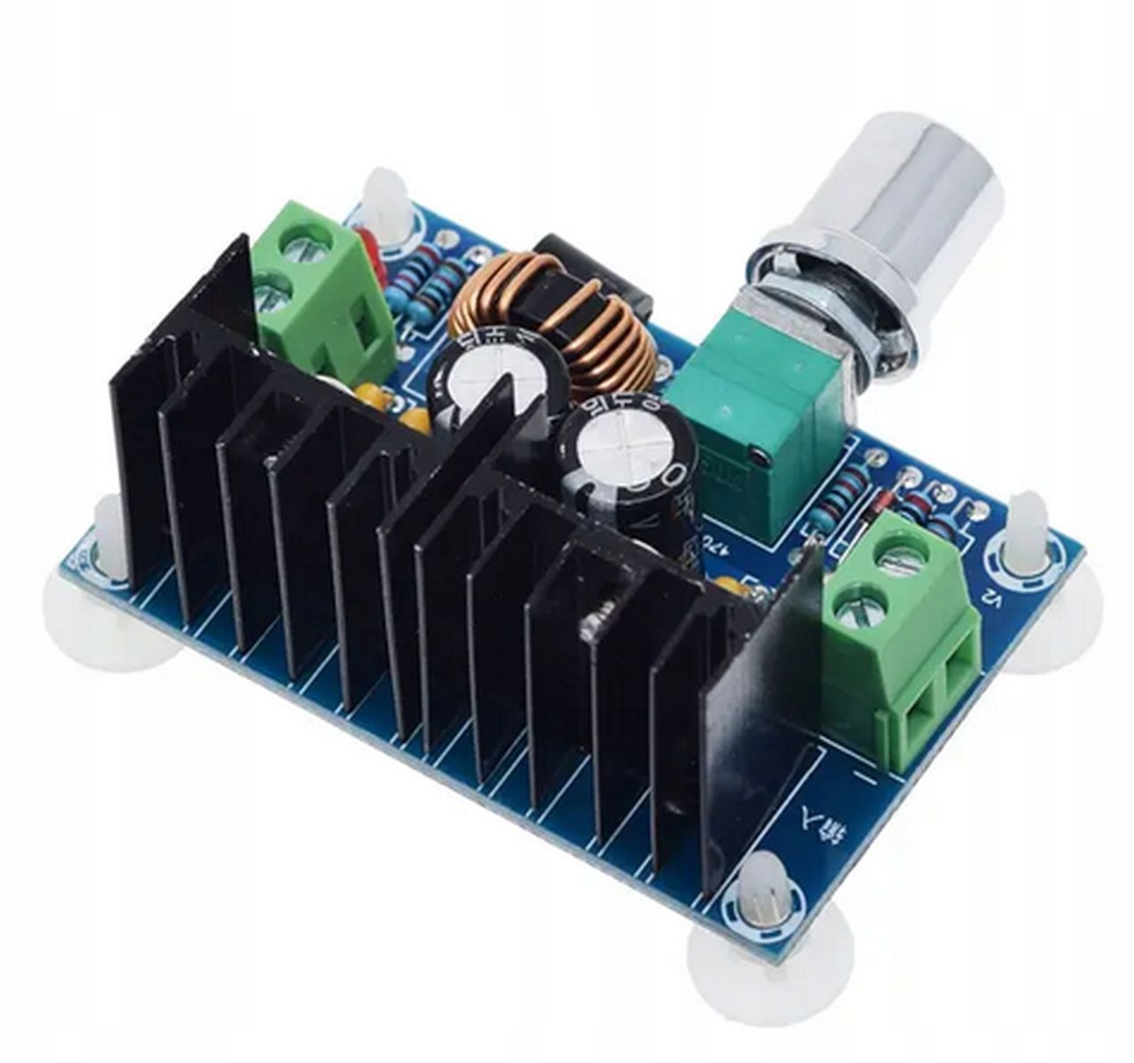 PRZETWORNICA NAPIĘCIA STEP-DOWN 4-40V-->1,2-35V 8A XL4016E1 Model XH-M401