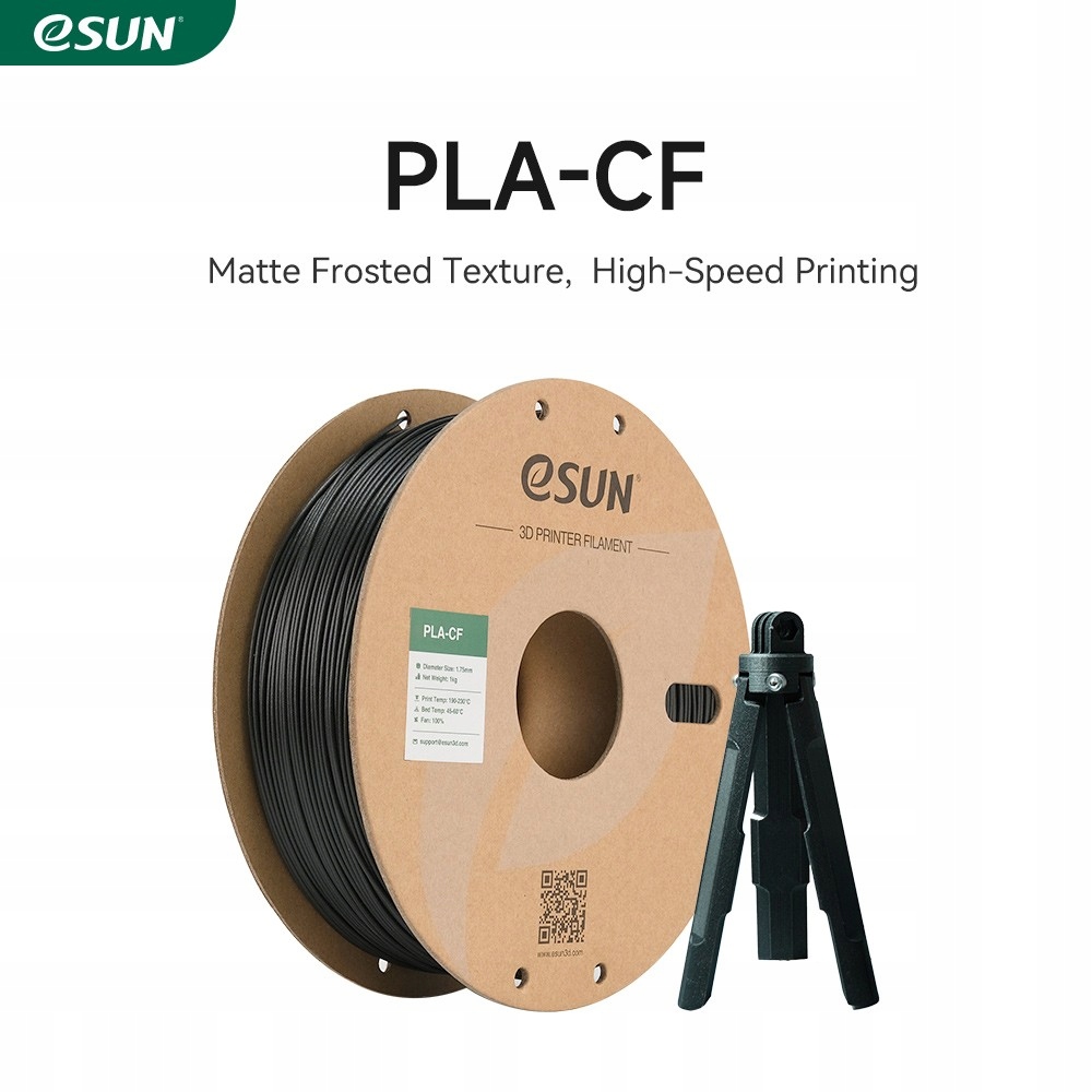 Filament eSUN Pla-cf Czarny 1KG