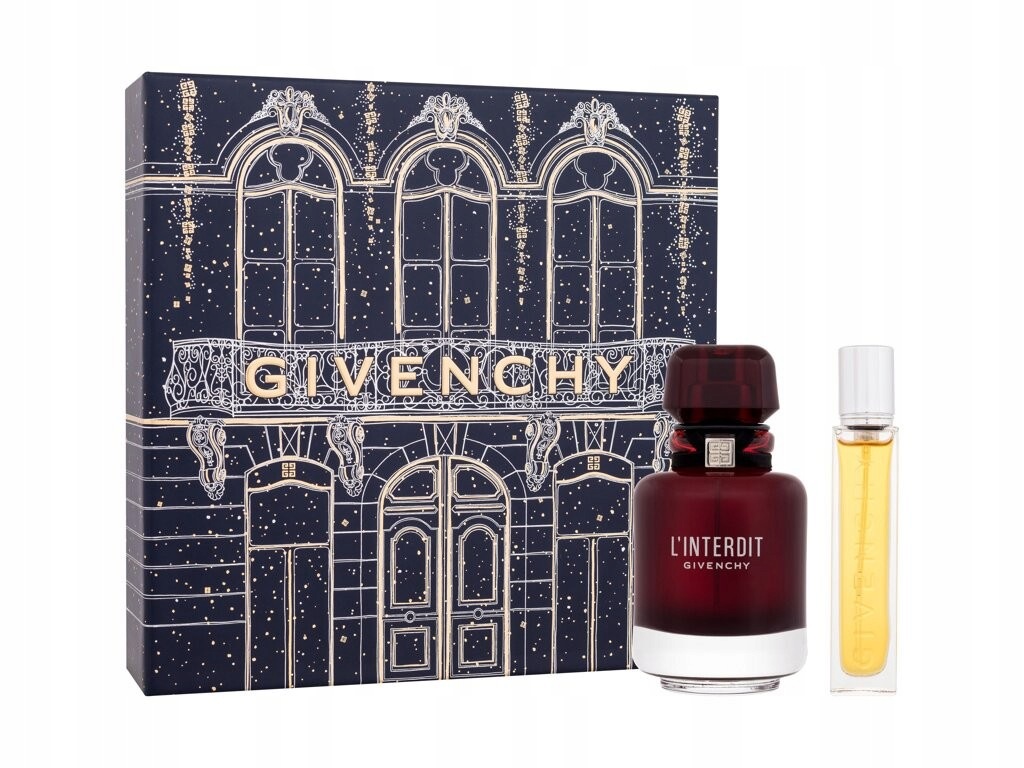 Givenchy L'Interdit Rouge parfémovaná voda, dárková sada