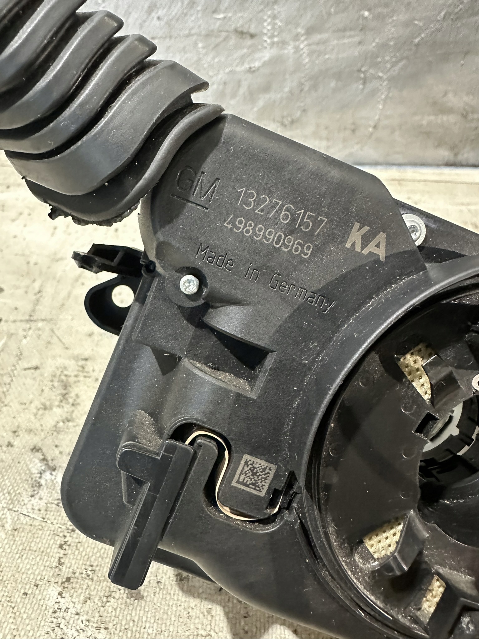 Commodo essuie glace + Clé OPEL ASTRA H 1.7CDTI 13276157