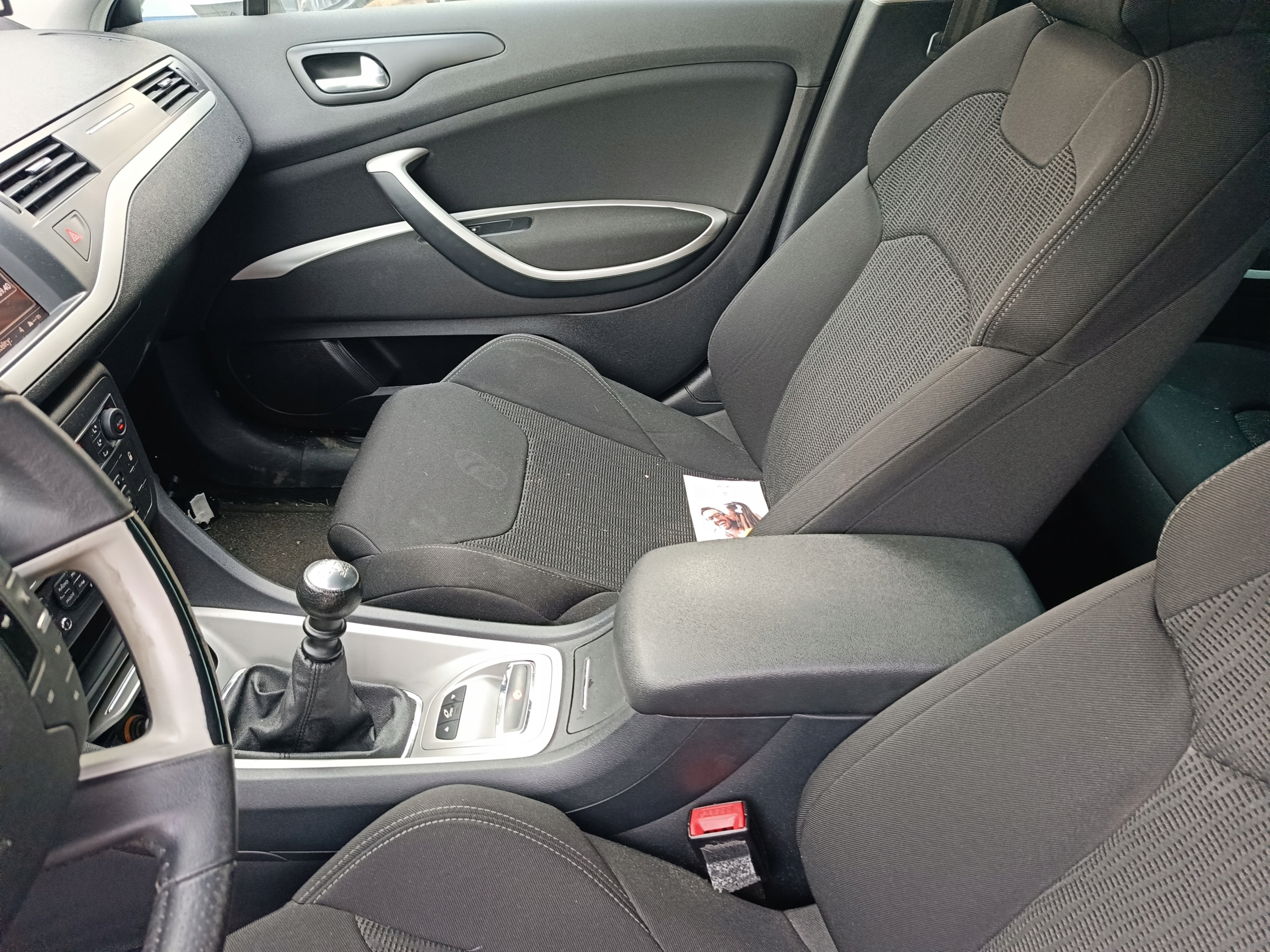 CITROEN C5 III X7 РЕСТАЙЛИНГ тунель подлокотник