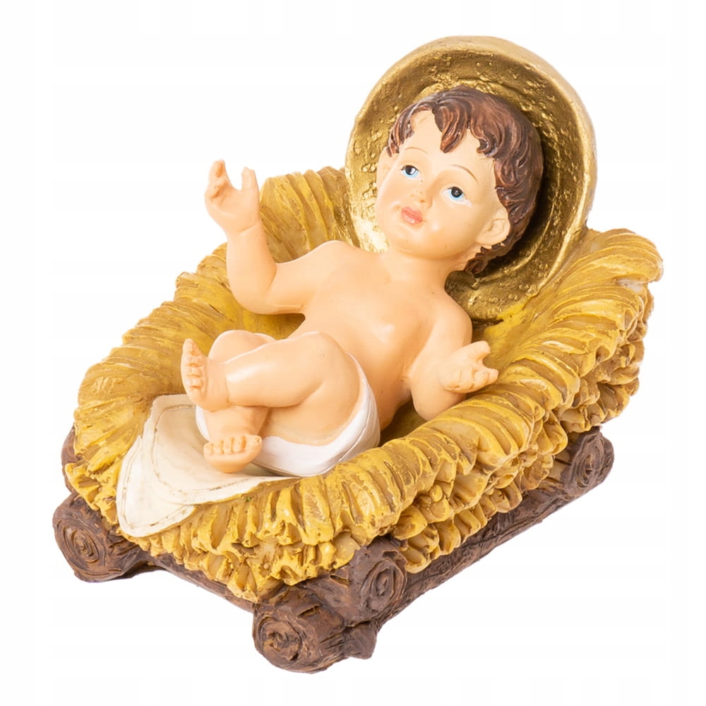 

Dzieciątko Jezus W Żłóbku 12cm figurka do szopki
