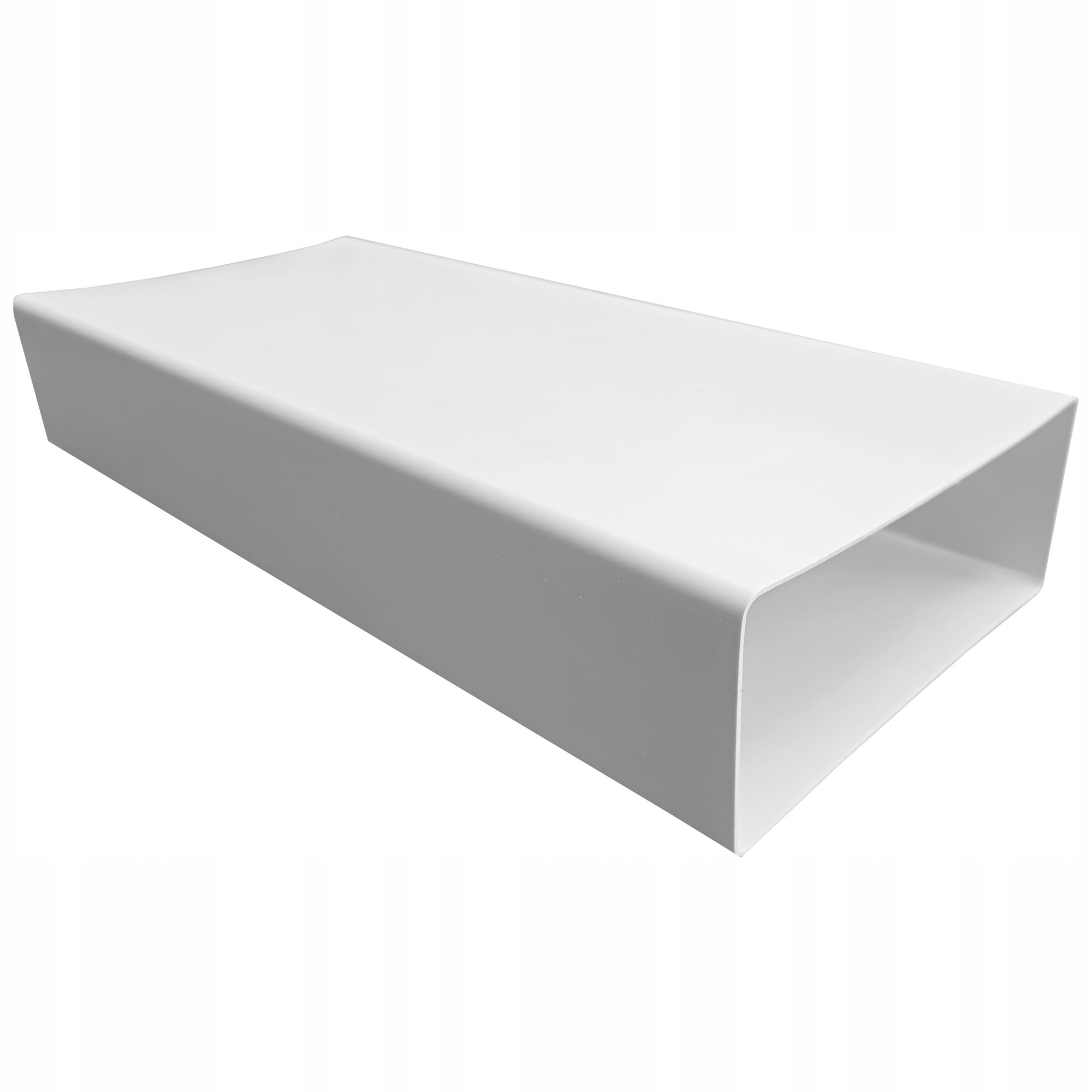 Plokščias vėdinimo kanalas 100 cm 220x90 mm Baltas Patvarus PRZYBYSZ