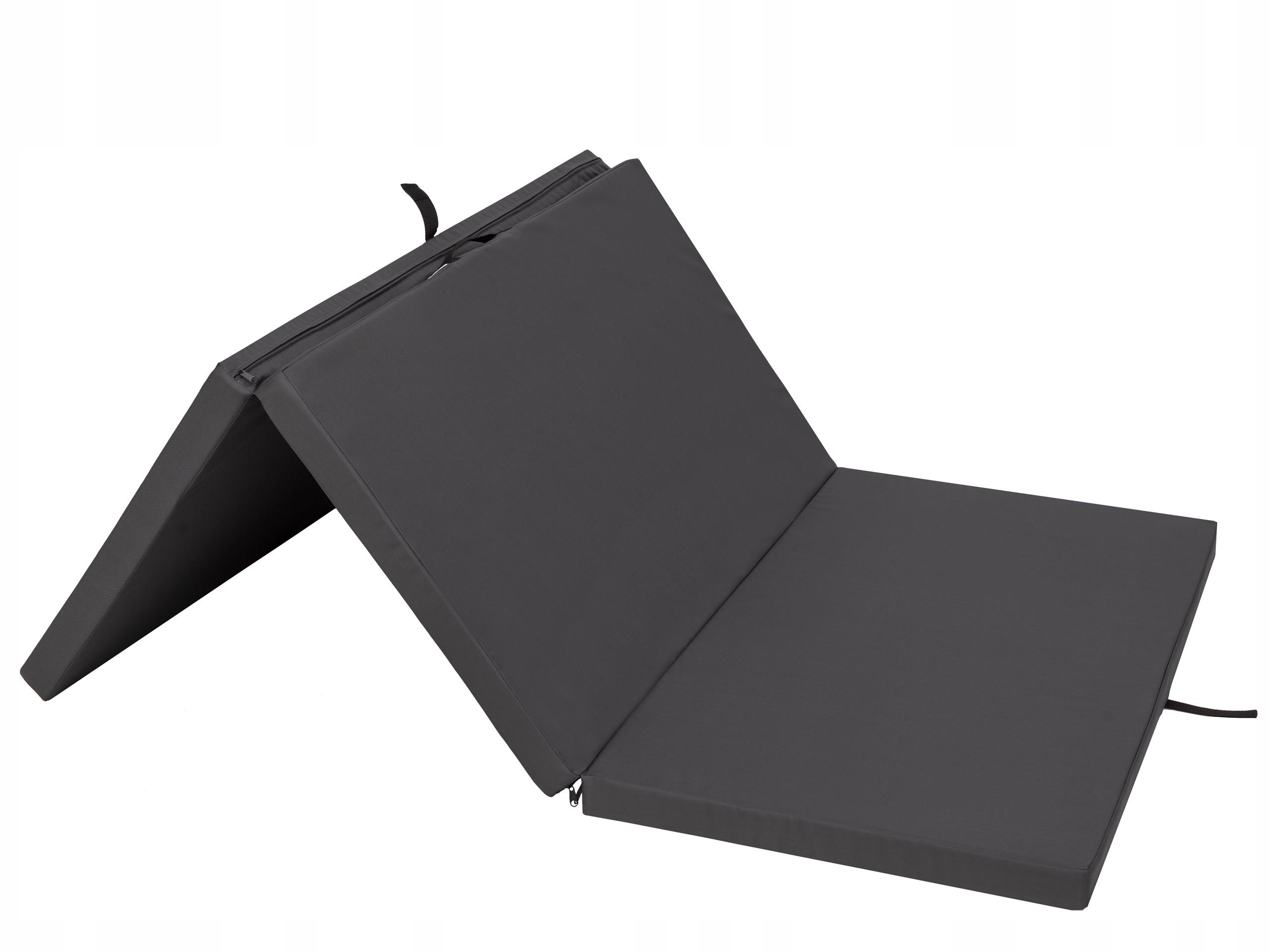 Skládací matrace přenosná, přenosná matrace s rukojetí 195 x 120 cm