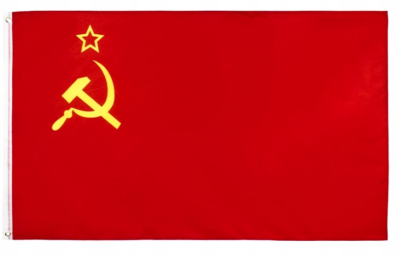 FLAGA ZSRR RADZIECKA NA MASZT 150x90 SIERP I MŁOT USSR