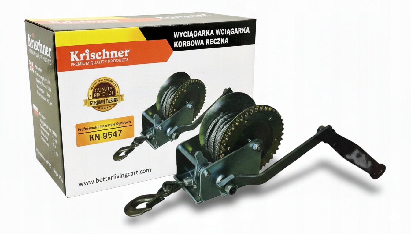 WYCIĄGARKA RĘCZNA KORBOWA 545 KG KRISCHNER