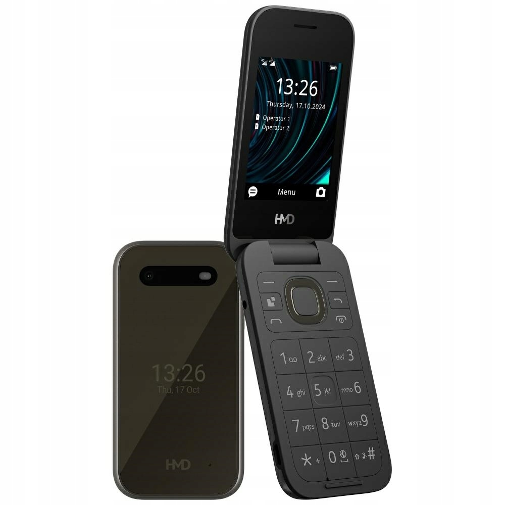 Hmd Telefón 2660 Flip TA-1711 Pre Telefóny S Klapkou, 2.8" Displej A Batéria