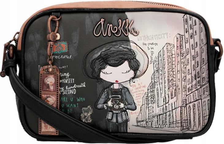 

A49 Mała torebka listonoszka Anekke Big City Art