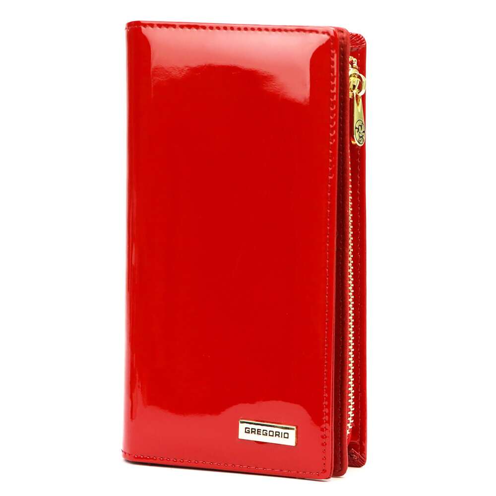 Dámská kožená peněženka Gregorio LS124 červená s Rfid ochranou