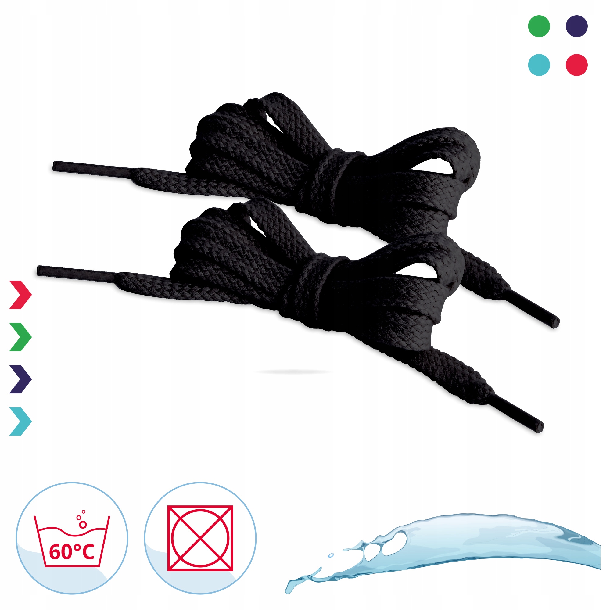 MOCNE sznurówki sznurowadła do butów 150 Kod producenta Sznurówki sznurowadła bawełniane płaskie