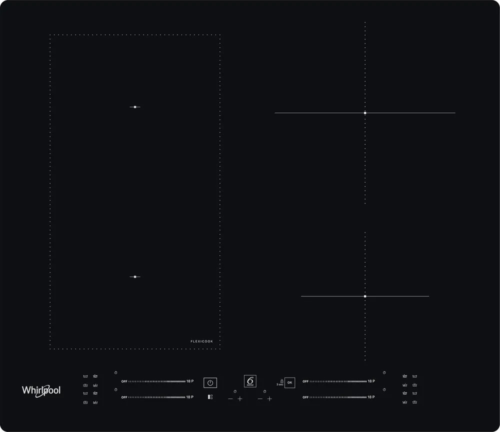 Czarna Płyta Indukcyjna Whirlpool Wl S7960 Ne Czarna 4 Pola Booster 6.Zmysł