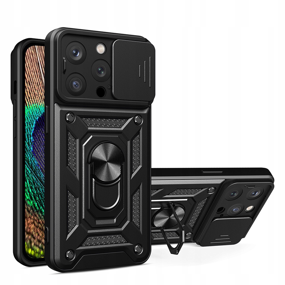 Techsuit CamShield Series etui na iPhone 14 Pro Max – czarne