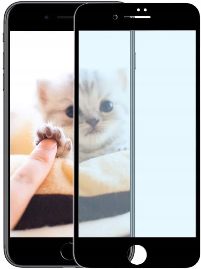 

Szkło Ochronne Pełne z Ramką do iPhone 6 7 8