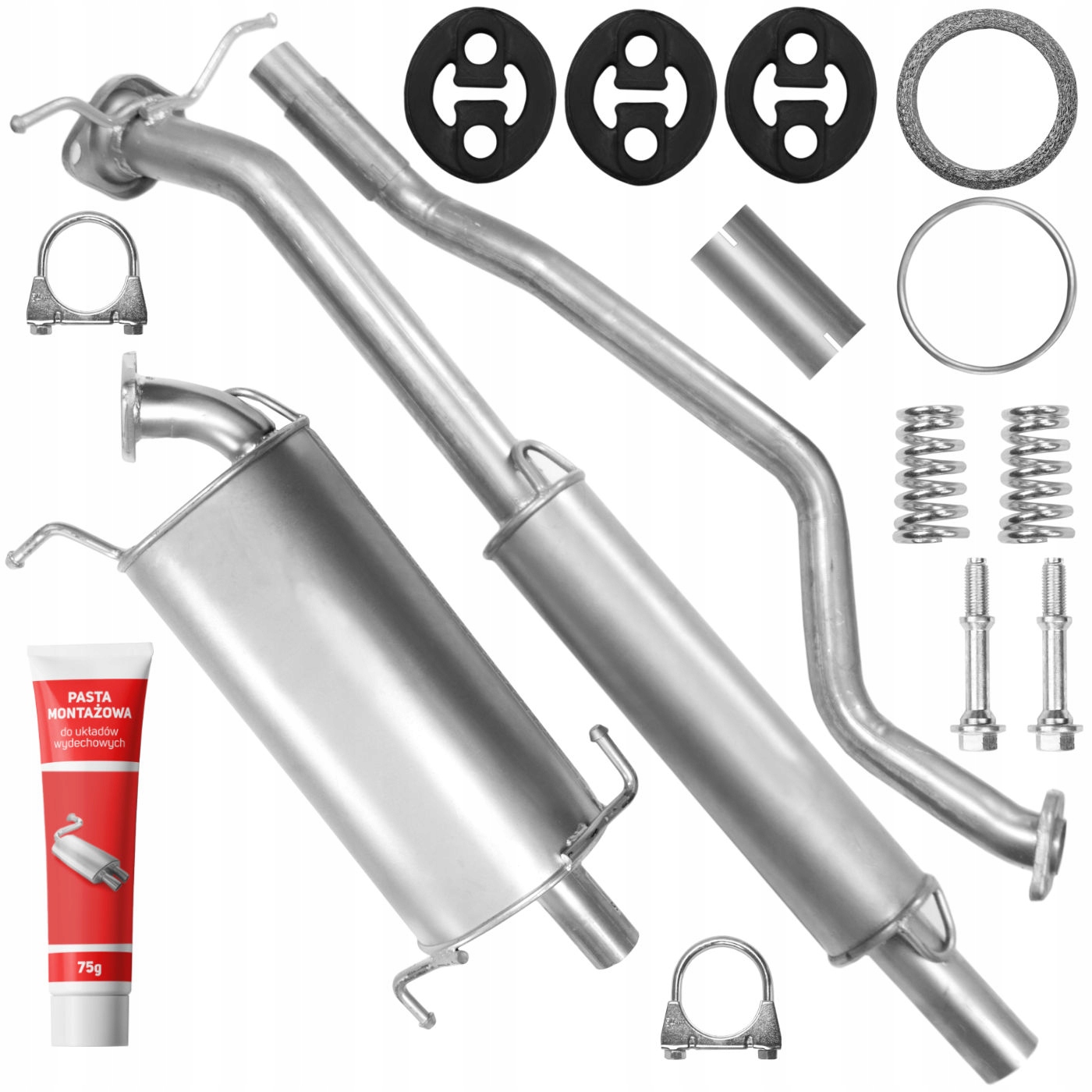 Zestaw Tłumików Suzuki Swift 3 III MZ EZ 1.3 1.5 1.3 TD 2005-2010 Hatchback