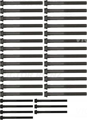 Śruba głowicy cylindrów pasuje do: DAF CF, CF 85, XF 105, XF 106, XF I