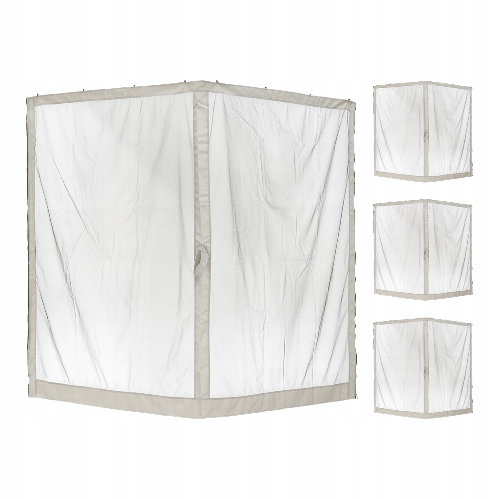 Ścianki z moskitierą 4 szt. Axley