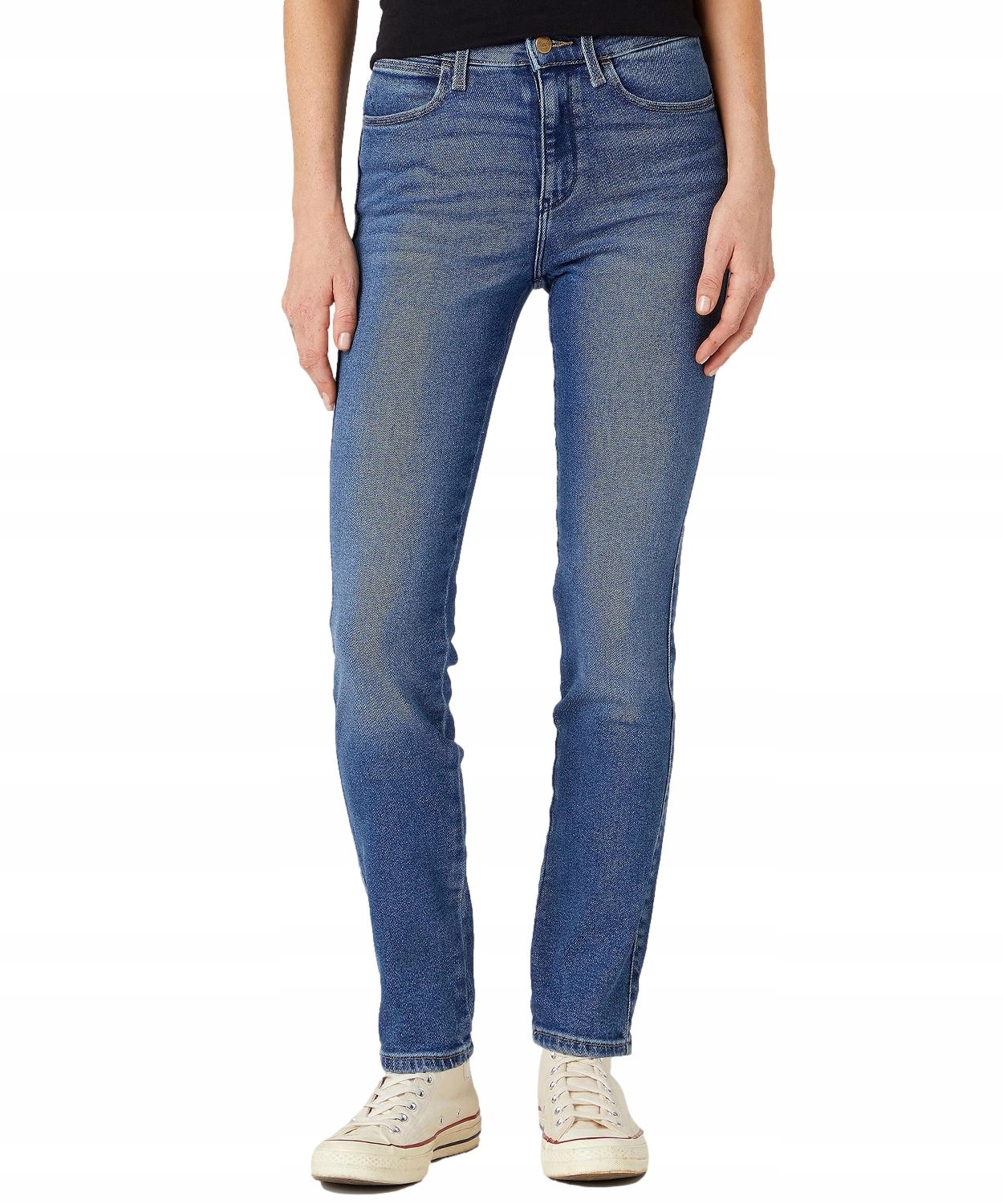 Džíny Wrangler Slim 112327272 W26LTX386 Airblue W 28 L 32