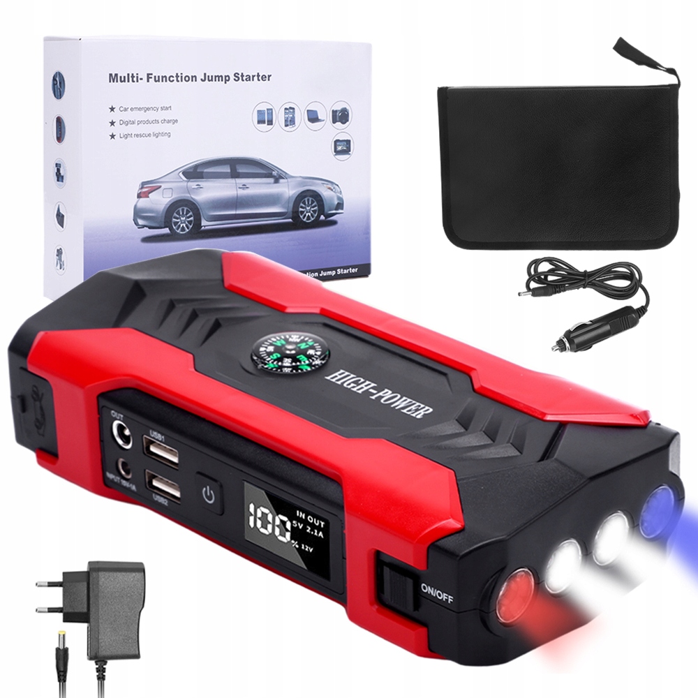 Startér Posilující Úřad Rozšíření Powerbanka Do Auta Sada