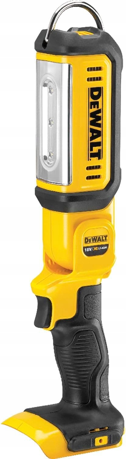 Dewalt DCL050 Led Pracovná Lampa Čierna Žltá Kovová Základňa