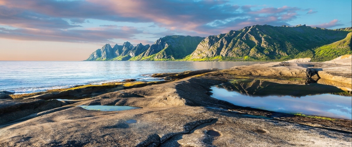 

Fototapeta Flizelinowa Góry Norwegia 250x104