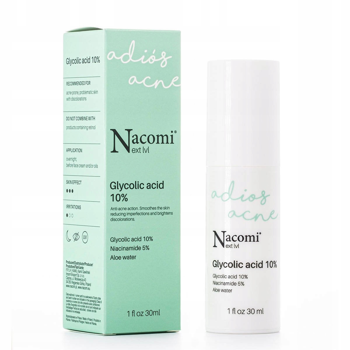 

Nacomi Next Level Kwas Glikolowy 10% Serum