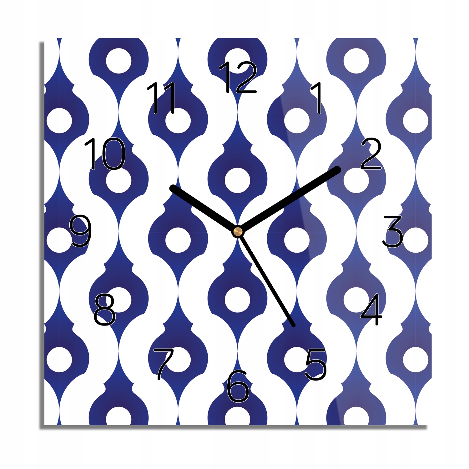 

Ceramika wzór foto-zegar do salonu 30x30 z foto