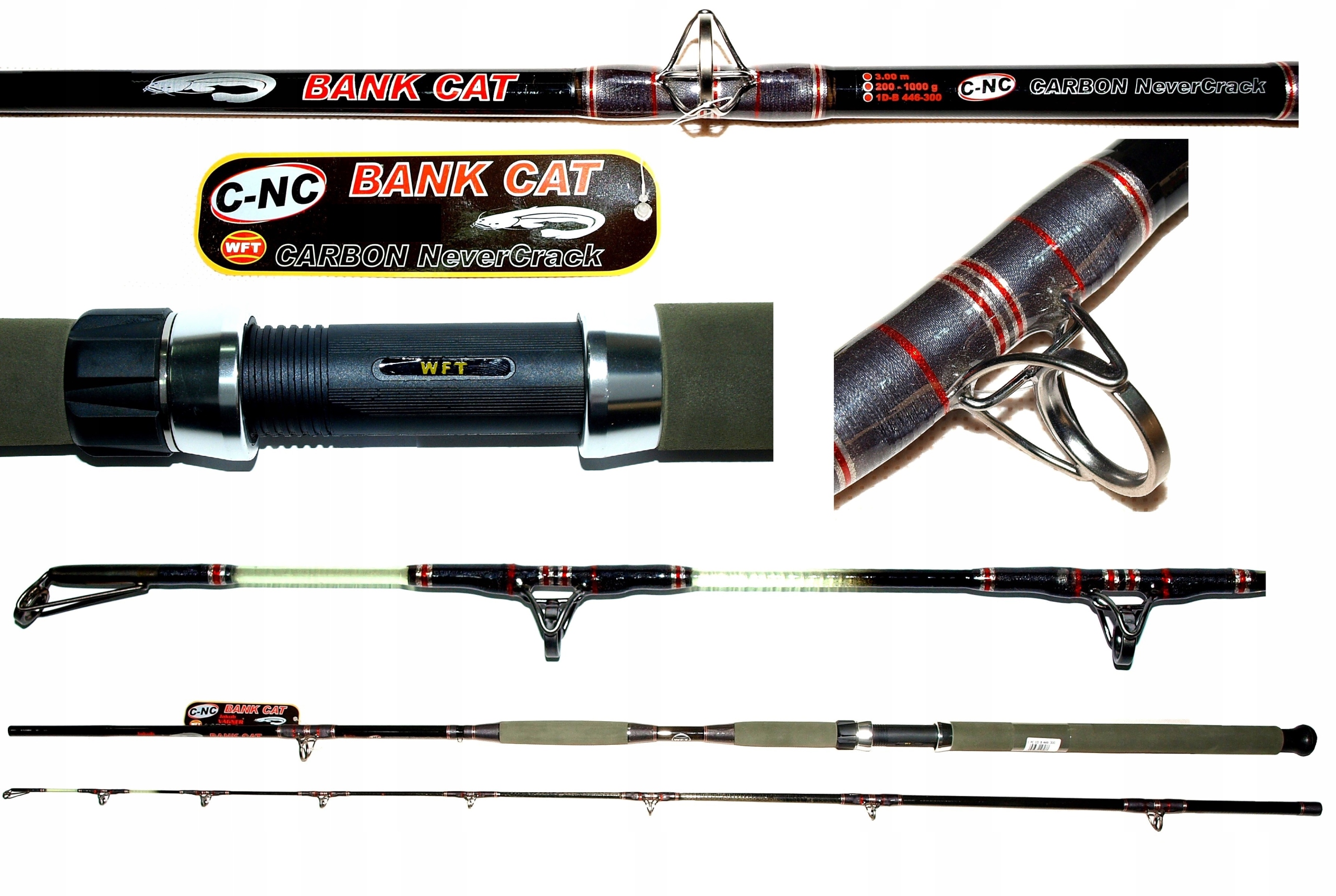 Wft Bank Cat Nevercrack 200-1000g, 3,0m, Na Suma