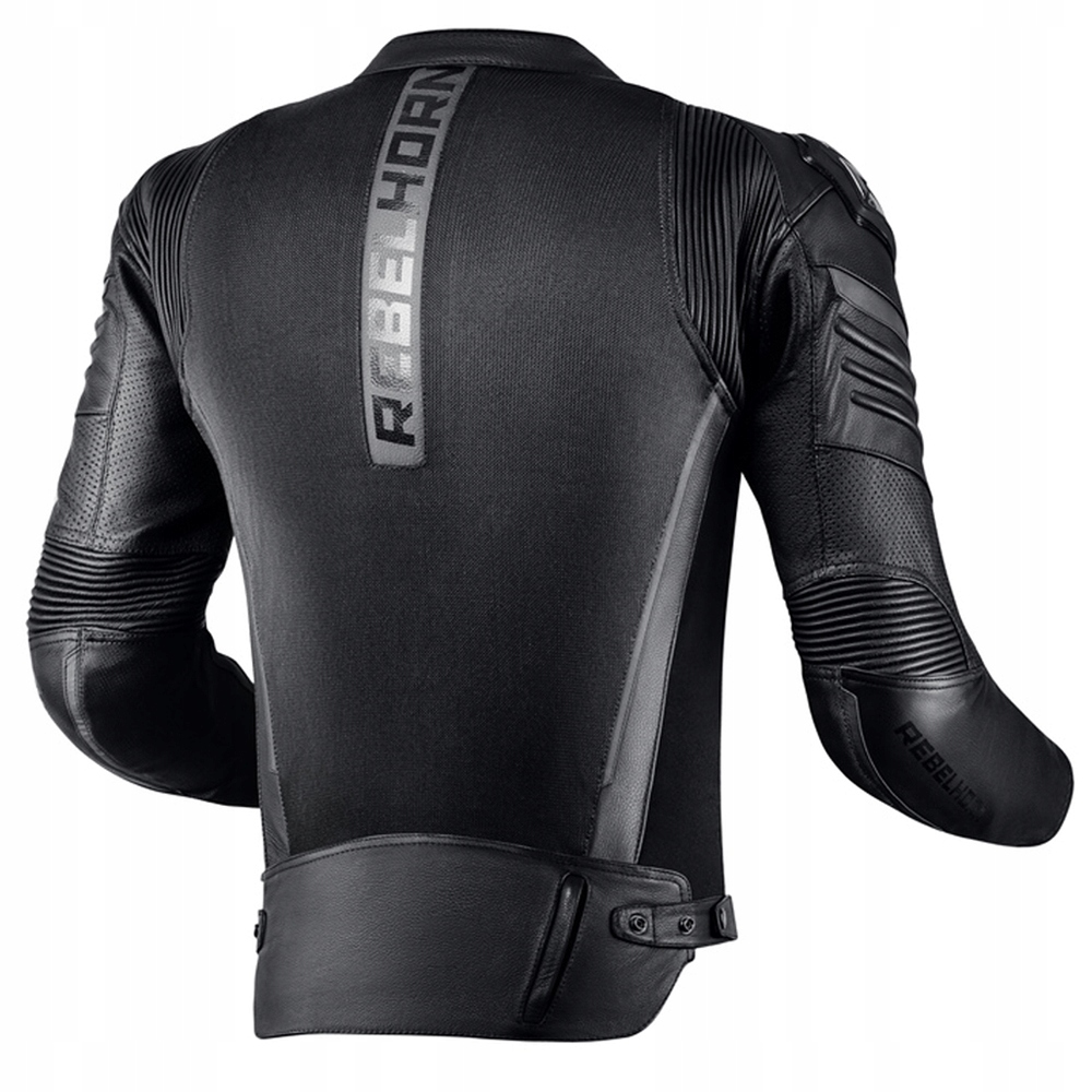 REBELHORN SKÓRZANA KURTKA MOTOCYKLOWA MĘSKA VANDAL AIR BLACK 58 Rozmiar 58