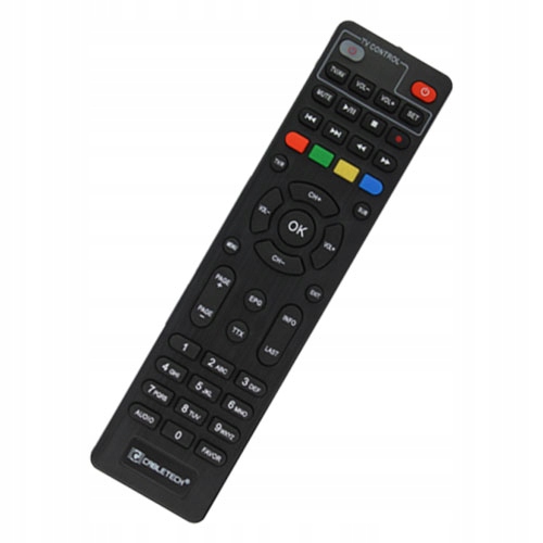 Pilot do dekodera DVB-T2 Cabletech + 2 BATERIE URZ0336A