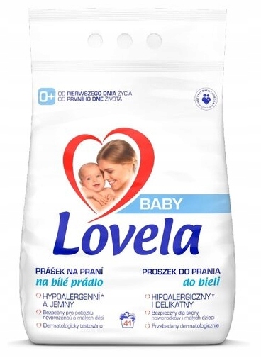Lovela Baby белый тканевый стиральный порошок 4,1 кг