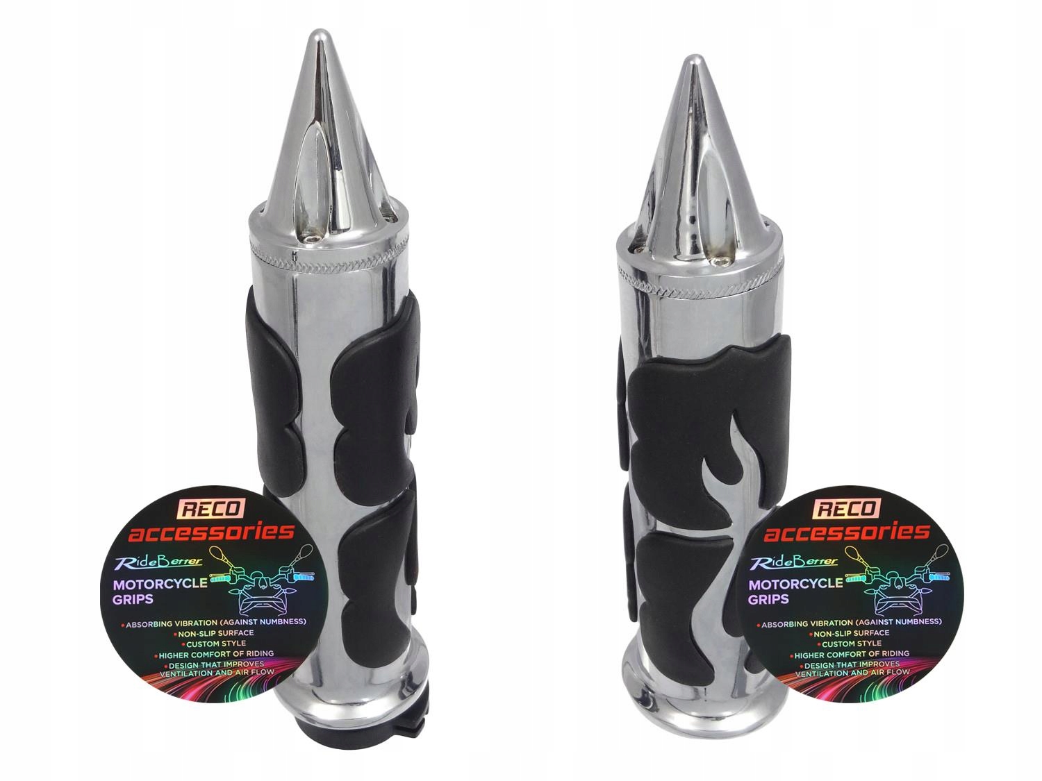 25,4 - алюмінієві хромовані амортизуючі вібраційні перемикачі