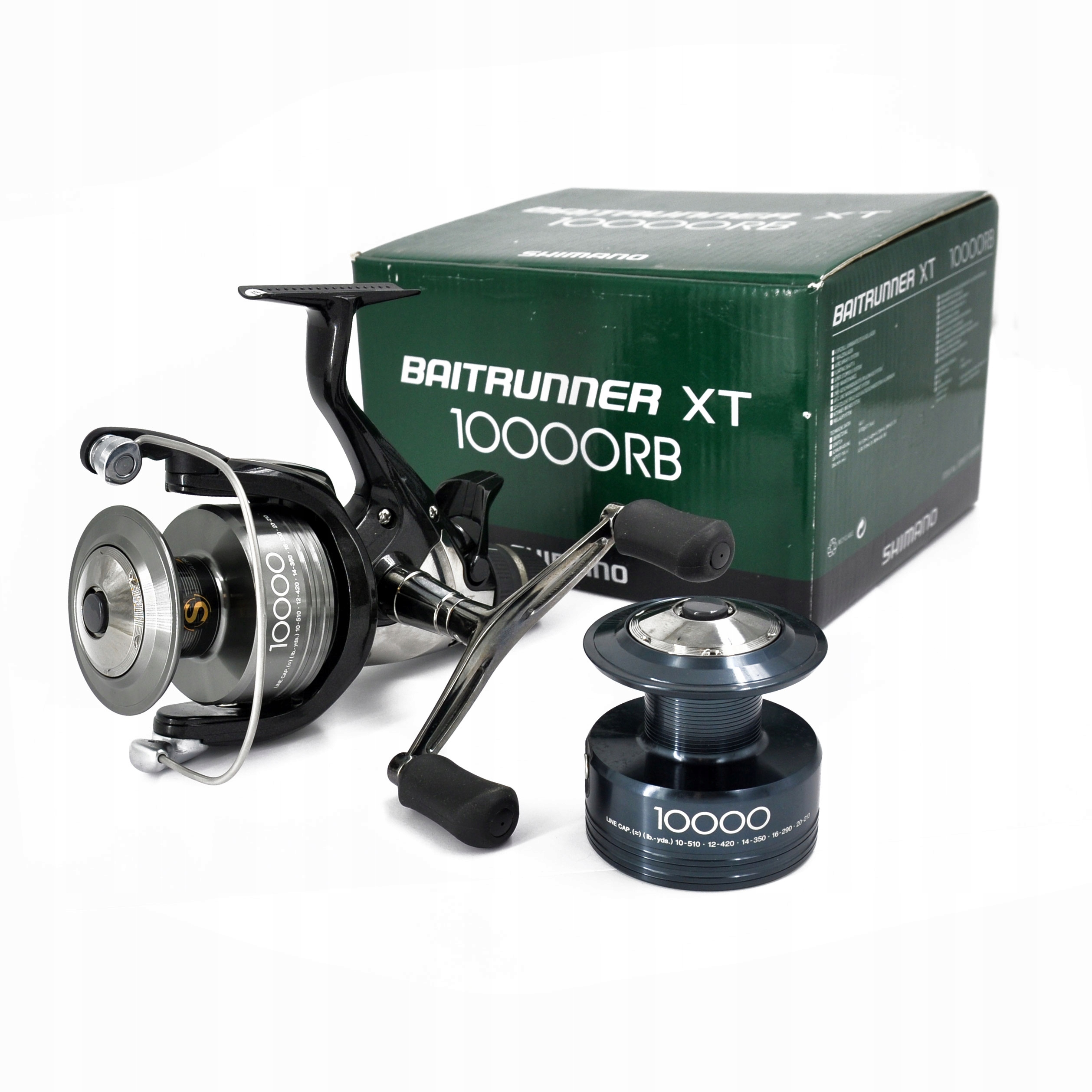 Kołowrotek karpiowy Shimano Baitrunner Xt 10000 Rb 5 łożysk wolny bieg