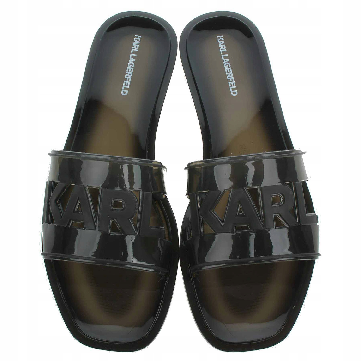 Karl Lagerfeld dámské plážové KL80005T V00 Black Rubber 37