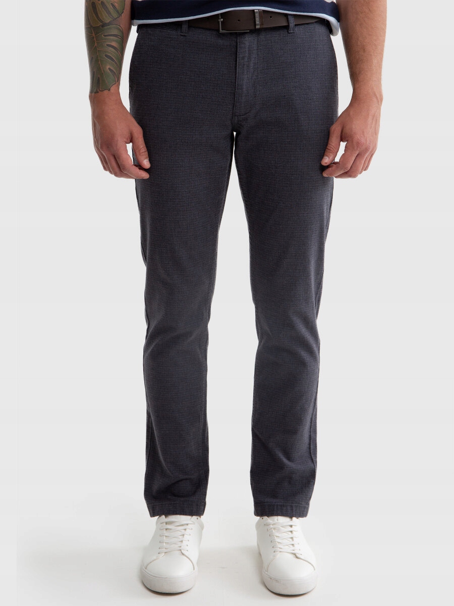 Big Star Pánské Kalhoty Chinosy Modré Marcos 402 W31 L30